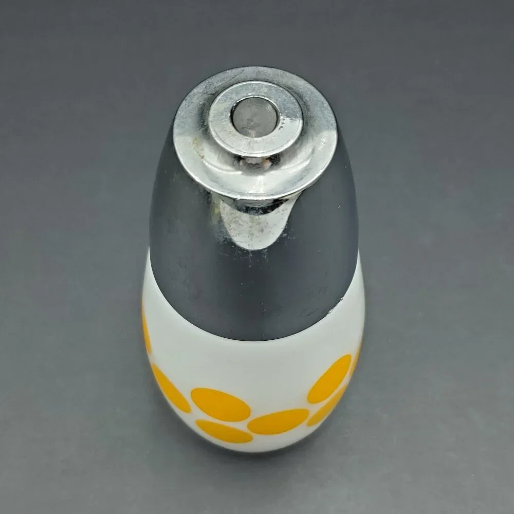 Gemco Westinghouse Yellow Dots Sugar Dispenser Yellow Polka Dot Sugar Container - Picture 2 of 10
